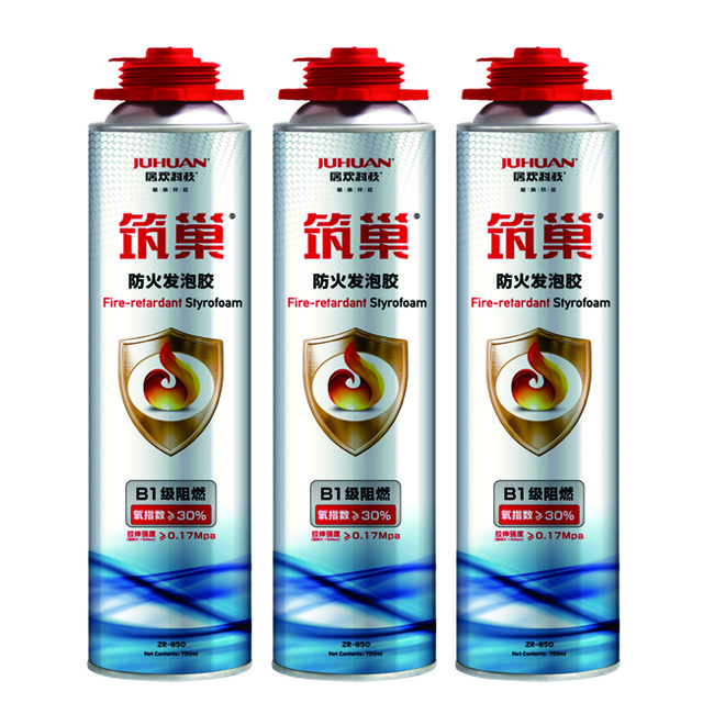 JUHUAN Adhesive Spray Glue Polyurethane Foam Pu Foam Closed Cell Spray Foam Cauking Glue