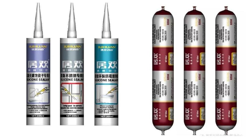 Transparent Anti-fungus silicone sealant clear Waterproof RTV Silicone factory price OEM