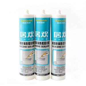 Transparent Anti-fungus silicone sealant clear Waterproof RTV Silicone factory price OEM