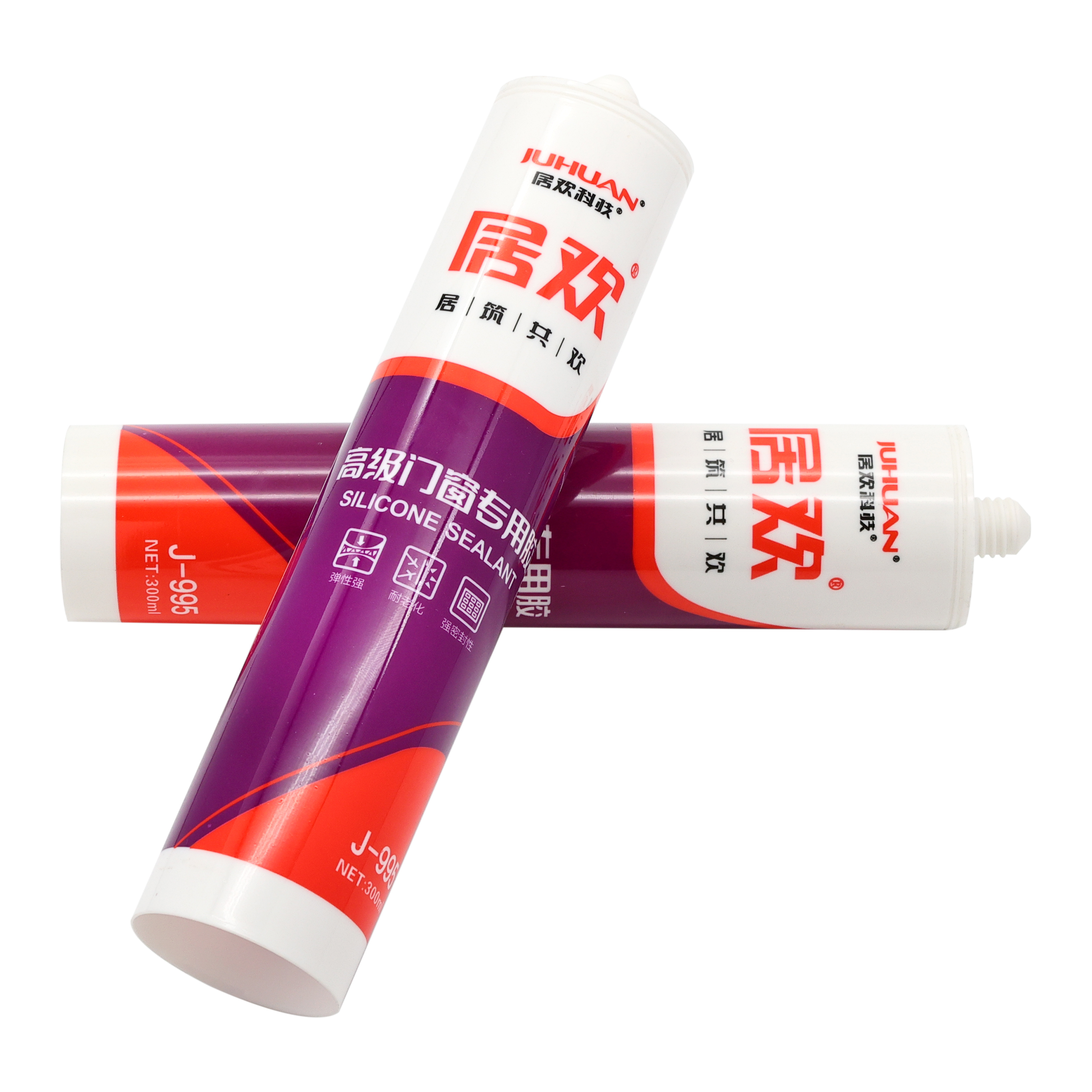 JUHUAN Direct Neutral Caulking Sealant RTV Clear Silicone Sealant For Bonding And Sealing