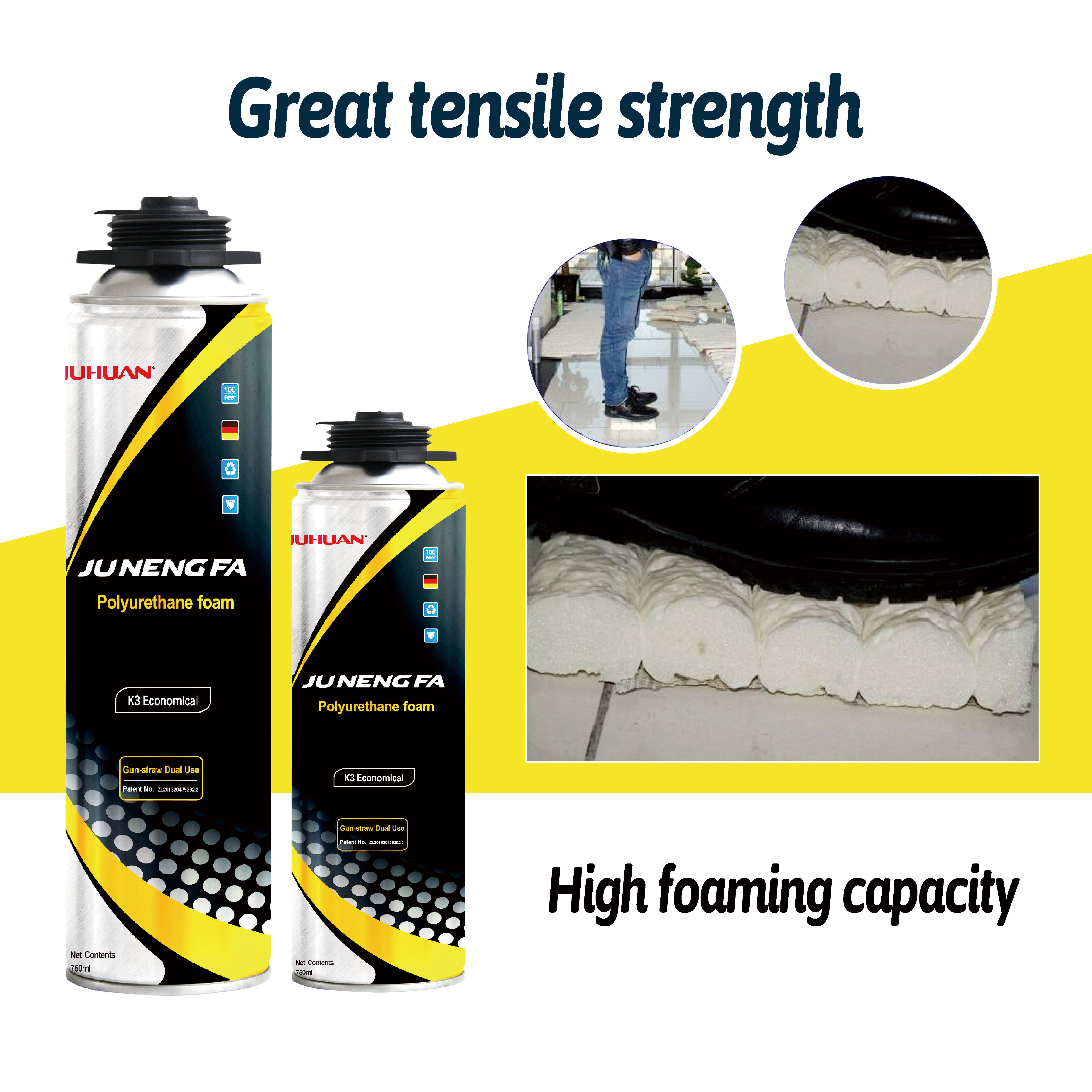 Environmental espuma de poliuretano tire filling foam polyurethane foam for car seats