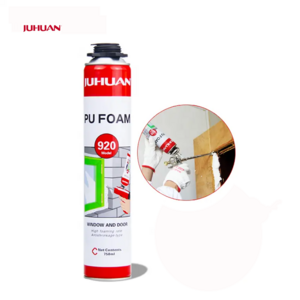 [JUHUAN] Closed Cell Foam Expanding Foam Good Hardness Gap Filling Spray Pu Polyurethane Foam