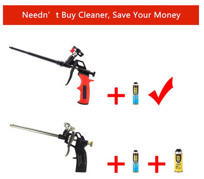 Polyurethane Foam Spray Caulking Gun China Factory Direct Sale PU Foam Gun No-clean PTFE Coat gun