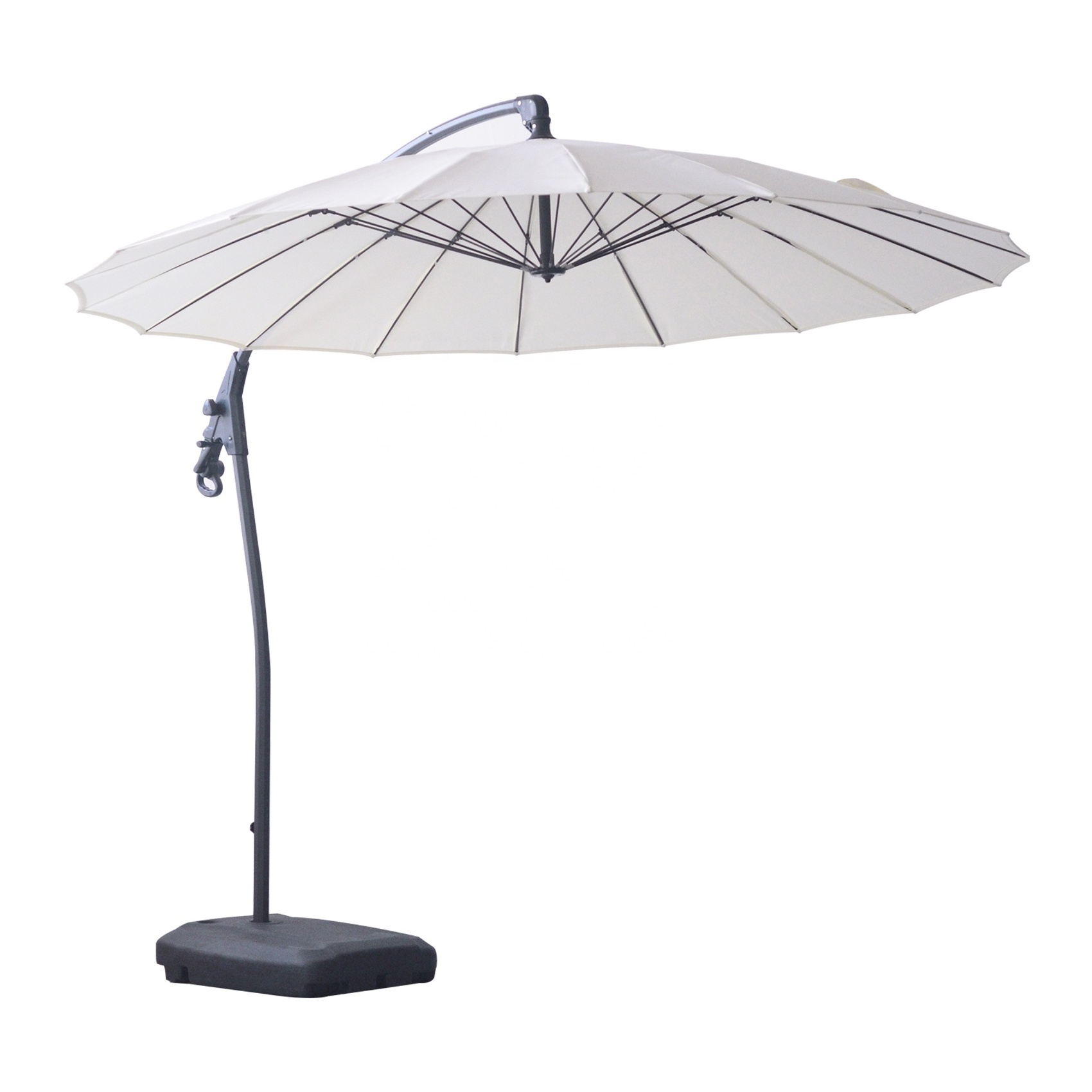 Commercial  Sun Shade Canopy Parasols Outdoor Furniture glass fiber parasol Patio Umbrellas for Garden