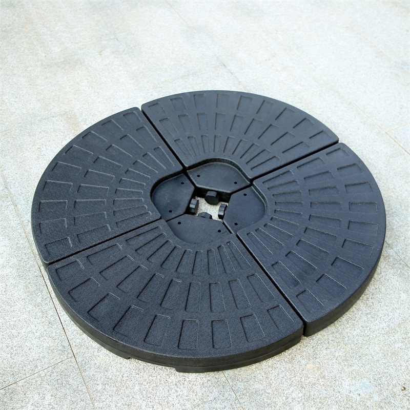 80 L Water Filled  Sand-Filled Plastic Base Weight Plates for Cantilever Offset Umbrella