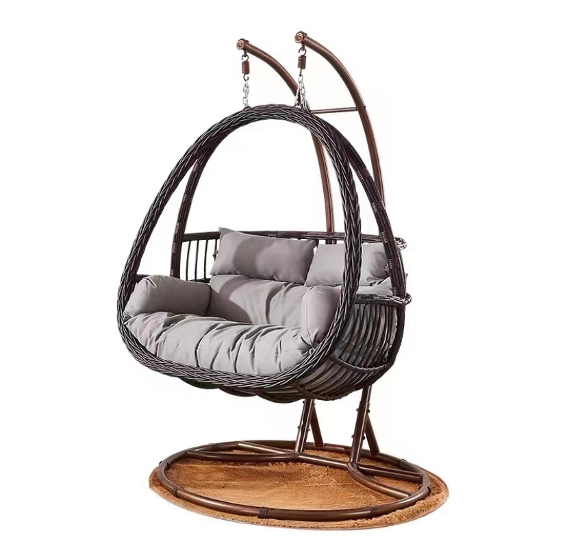 Hot selling rattan bird's nest Nordic basket chair indoor balcony hanging chair household swing rattan egg chair