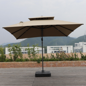 Garden Restaurant Hotel 360 Tilt 10Ft High Quality  Rectangular Cantilever Patio  Parasol Umbrella Outdoor