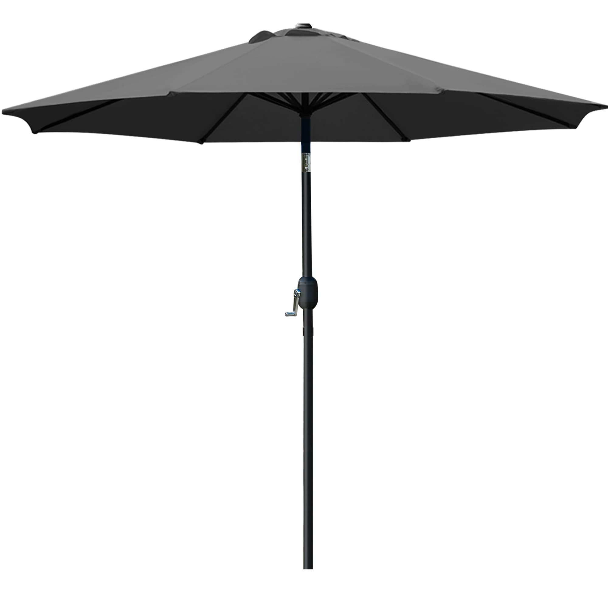 Aluminum Commercial Waterproof Sunshade Windproof Garden Umbrella for Outdoor