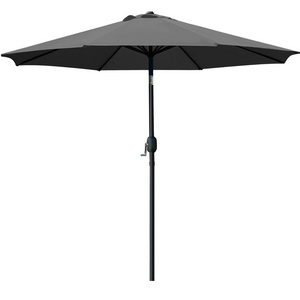 Aluminum Commercial Waterproof Sunshade Windproof Garden Umbrella for Outdoor