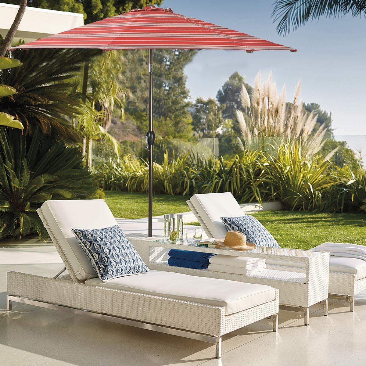 High Quality Sun Protection Waterproof Garden Parasols Garden Outdoor Aluminum Patio Umbrella