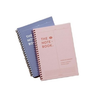 Exercise Book A5 Double Wire Coil Binding Spiral Writing Journal Notebook For Students