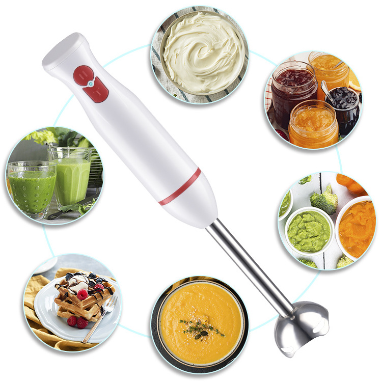 Wholesale high quality single stick blender home appliances kitchen blender food electric hand blender mixers with led light