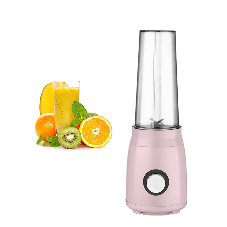 2024 smoothie blender with 600 ml capacity sport jar popular Korea in red 300W home kitchen applinance