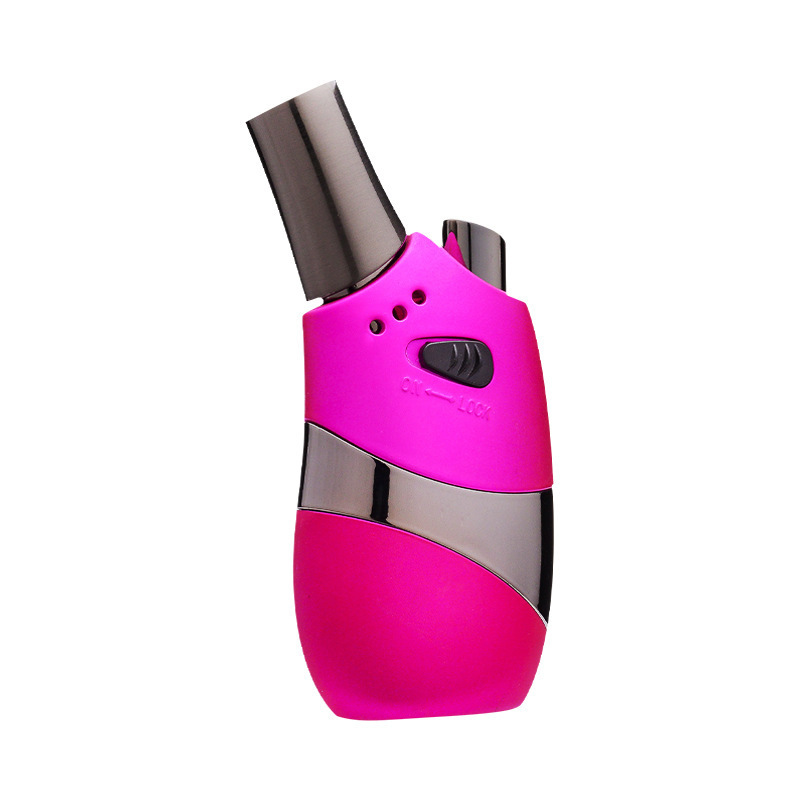 2023 Wholesale Portable Windproof Cigar Lighters OEM Torch Refillable Butane Gas Refill Gas Lighter for Multi Purpose