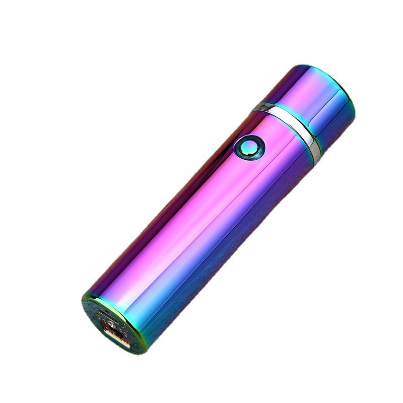 JUJI 2023 Factory Wholesale Arc Lighters Custom Logo Electric USB Charging Lighters for Cigar Cigarette Pipe