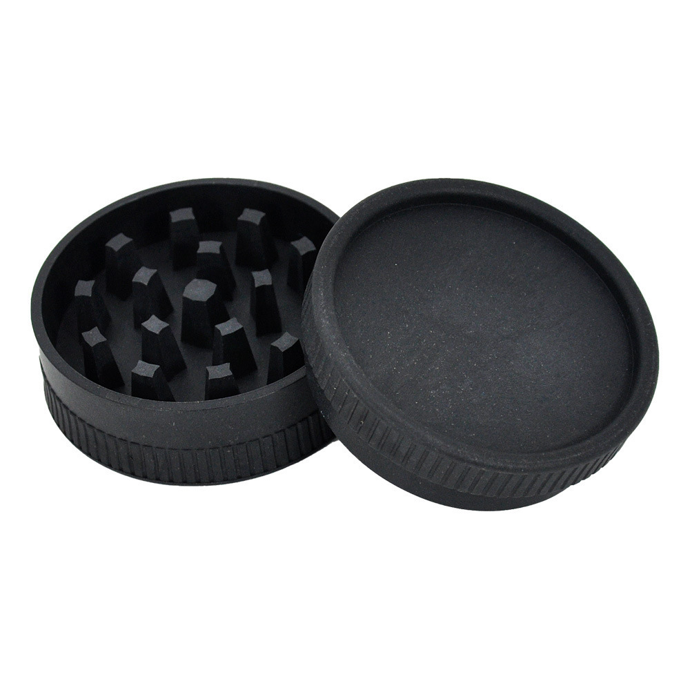 Yiwu Juji New Style Plant Fibre Grinders Tobacco 63mm 2 Layers Custom Eco-Friendly Biodegradable Herb Grinder