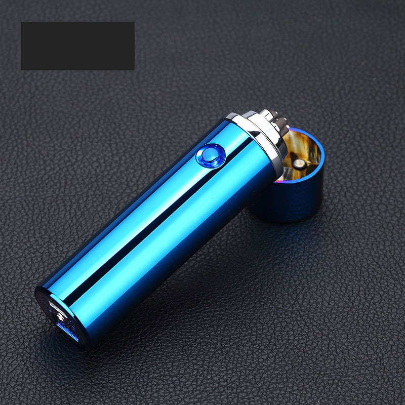 JUJI 2023 Factory Wholesale Arc Lighters Custom Logo Electric USB Charging Lighters for Cigar Cigarette Pipe