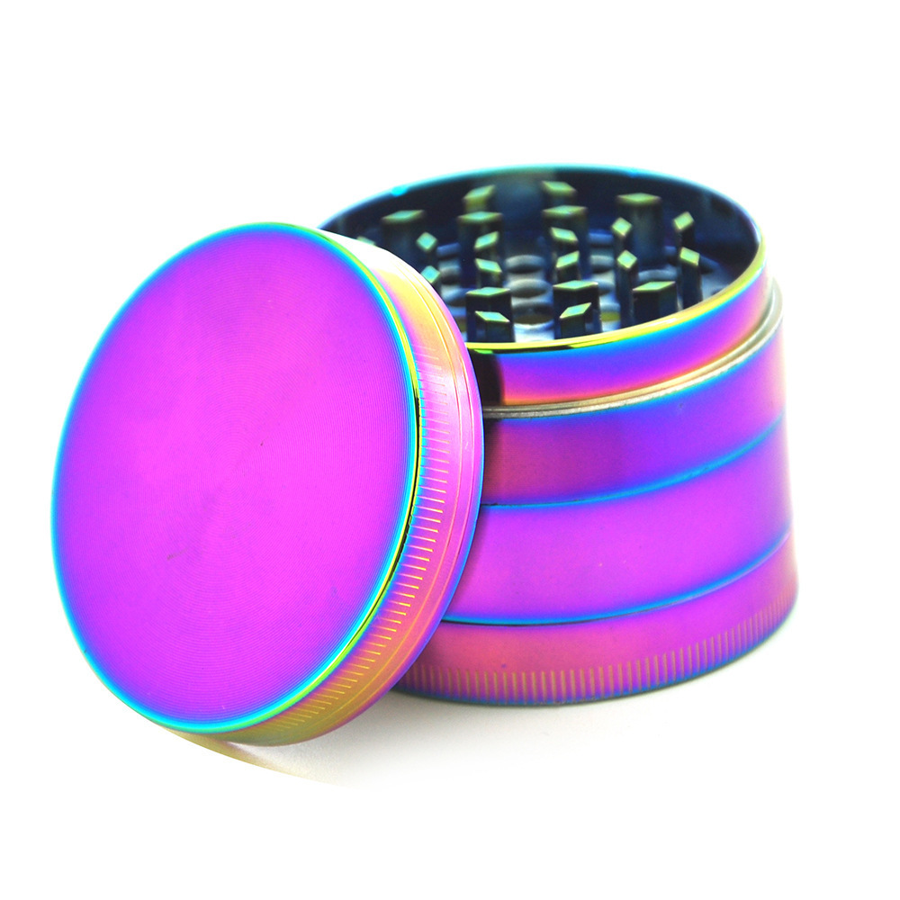 JUJI Pink Custom Logo Herb Grinder Fancy Colorful Portable Tobacco Manual Pill Grinder Herbal herb Grinders Smoking Accessories