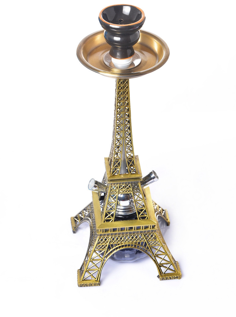 JUJI 2023 New Custom Logo Manufacturers Stock Hookah Eiffel Tower Set Accessories Pipe Hookah Shisha Hubbly Bubbly Hookah Chicha