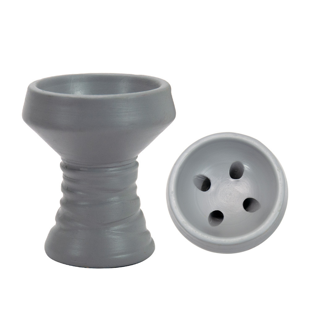 Yiwu JUJI Wholesaler Factory Price Ceramics Charcoal Holder Hookah Bowl Clay Shisha Head