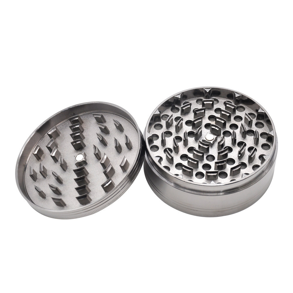 Yiwu Juji Large Size Herb Grinder 100mm Custom Logo OEM Spice Tobacco Herbal Grinders Wholesale Smoking Accessories