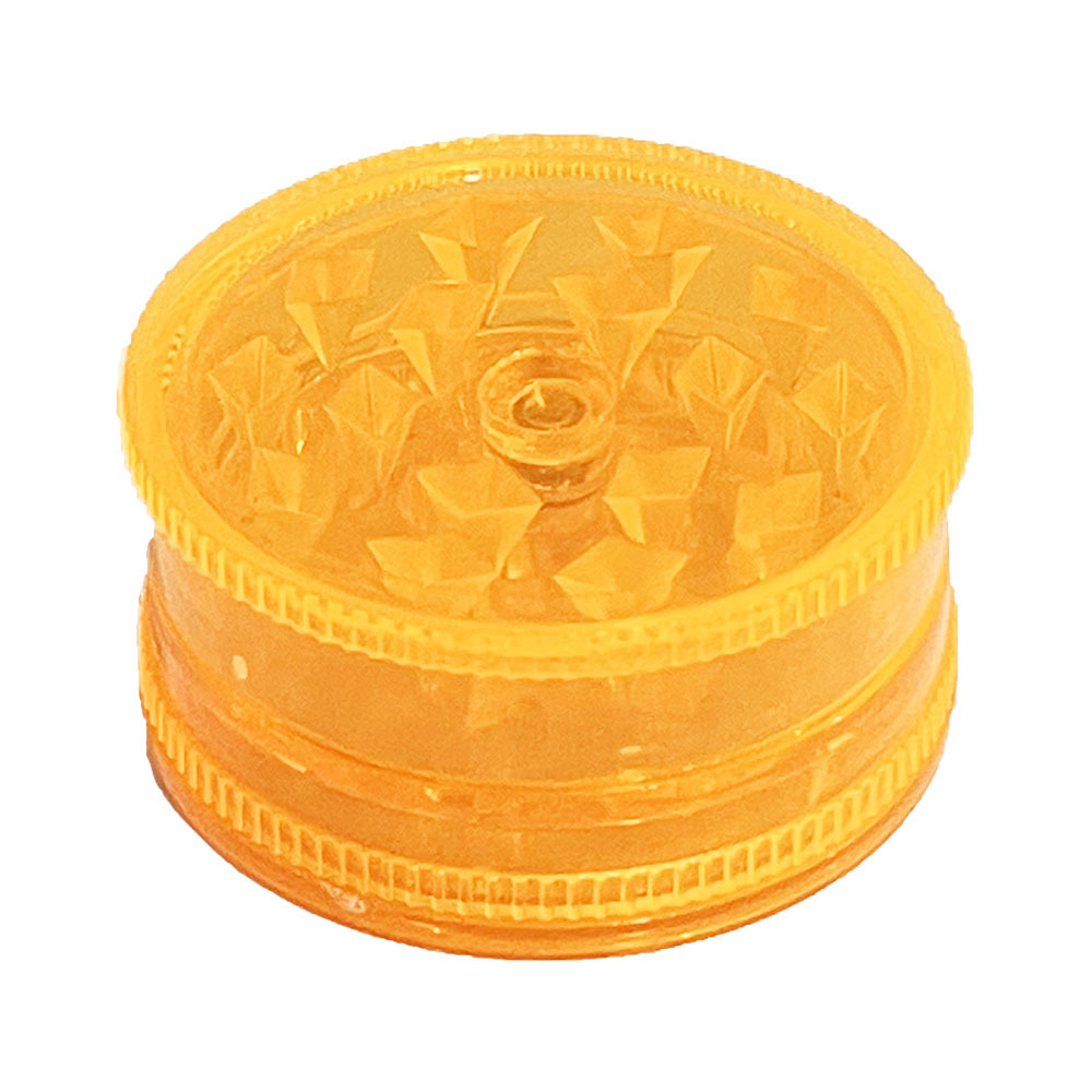 Yiwu Juji Wholesale High Quality Cheap Custom Mini 42mm Three Parts Plastic Herb Grinder Tobacco Grinder Herb