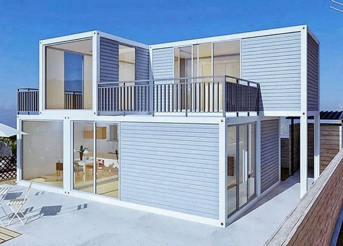 Sell Well New Type Mobile Homes Detachable Glass Container House