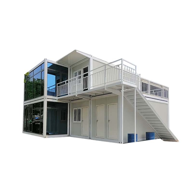 China Prefabricated Low Cost Real Estate Mobile Home Cabin Puerto Rico Modern Pre Fab Container House For Sale