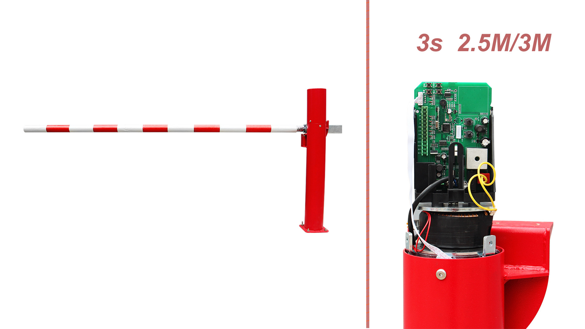 Car Park Barrier Automatic Easy Operation Installation parking barrier gate