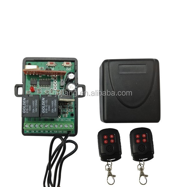 2-4 channels 12-24v rf transmitter receiver remote control relay switch JJ-JS-084