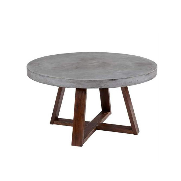 Modern concrete outdoor furnitureoutdoor concrete dining table round table top