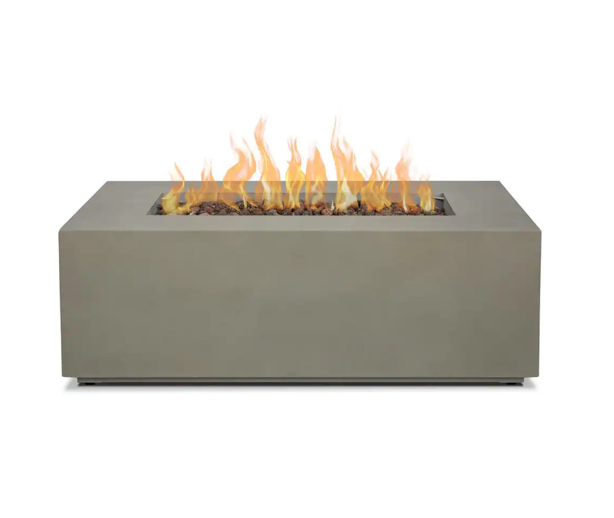 luxury modern smokeless outdoor natural gas fire pit