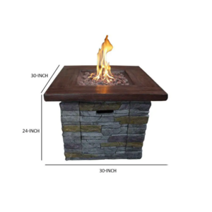 wholesale cement gas outdoor patio heater outdoor fire pit