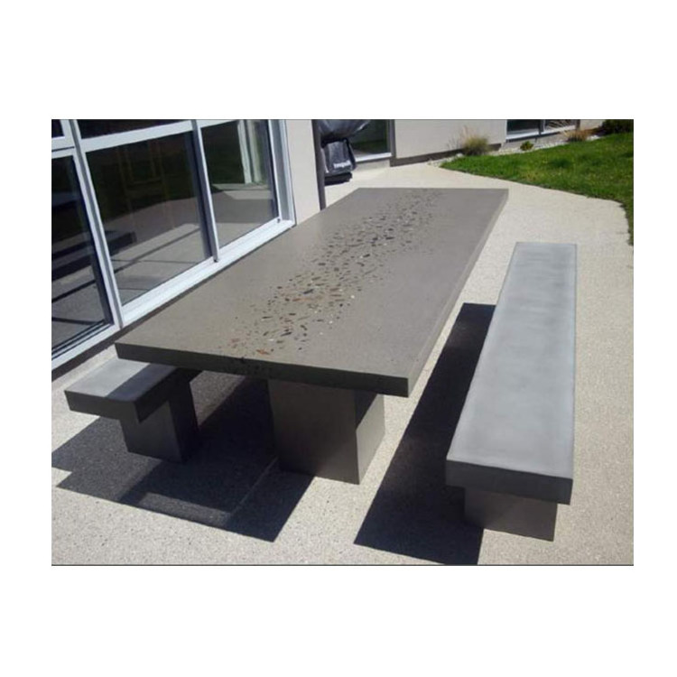 high quality dining table furniture modern concrete top dining table