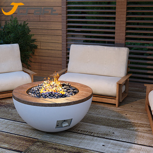 Propane Gas Fire Pit Bowl outdoor concrete firepit