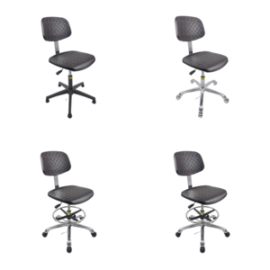 JEJOR PU Foam Anti Static Chair Work Stool Office Chair Laboratory Cleanroom ESD Antistatic Chairs