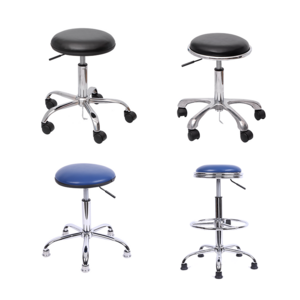 JEJOR PU Leather Anti Static Chair Work Stool Office Chair Laboratory Adjustable Anti Static Chair