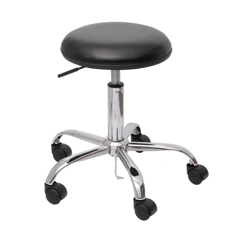 JEJOR PU Leather Anti Static Chair Work Stool Office Chair Laboratory Adjustable Anti Static Chair