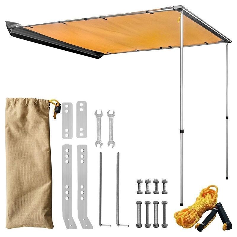 Retractable car roof side awning 4x4 4wd camping car awning