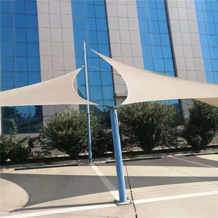 High Quality Outdoor  Garden Backyard plastic Waterproof 3*4m Rectangle  Sun shade Windsurf Sail clothing canopy patio cover