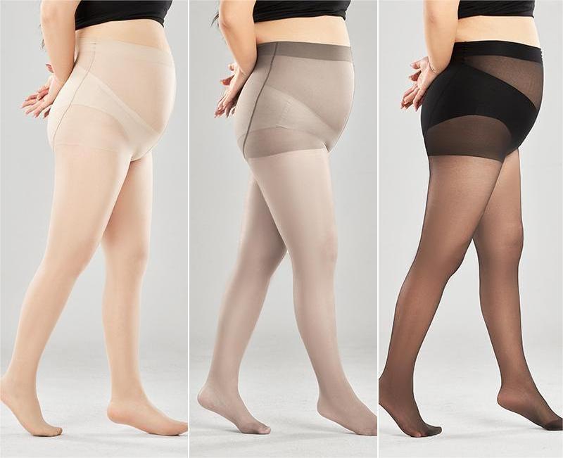 Summer  plus fat pantyhose ultra-thin anti hook silk crotch