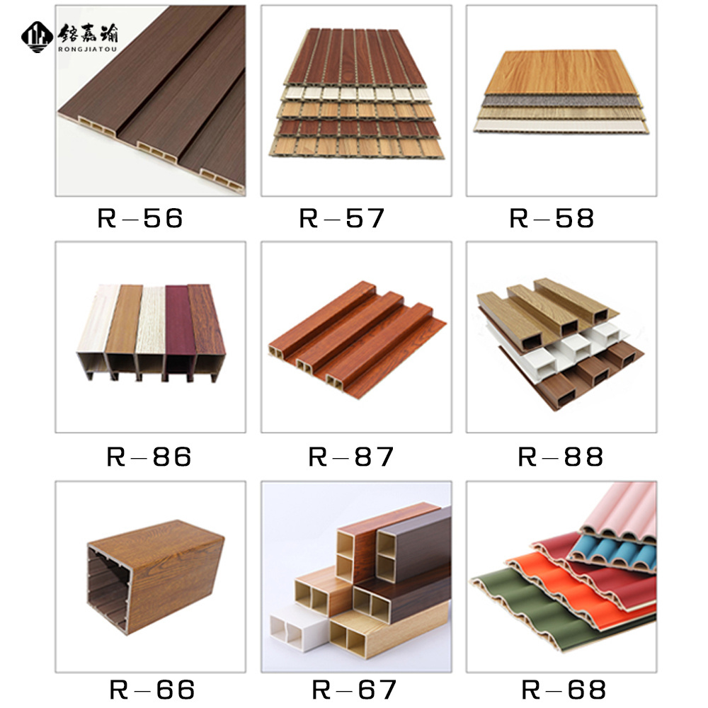 Factory Direct Price Indoor Wooden Grain High Height Wpc Wall Panel for Decoration