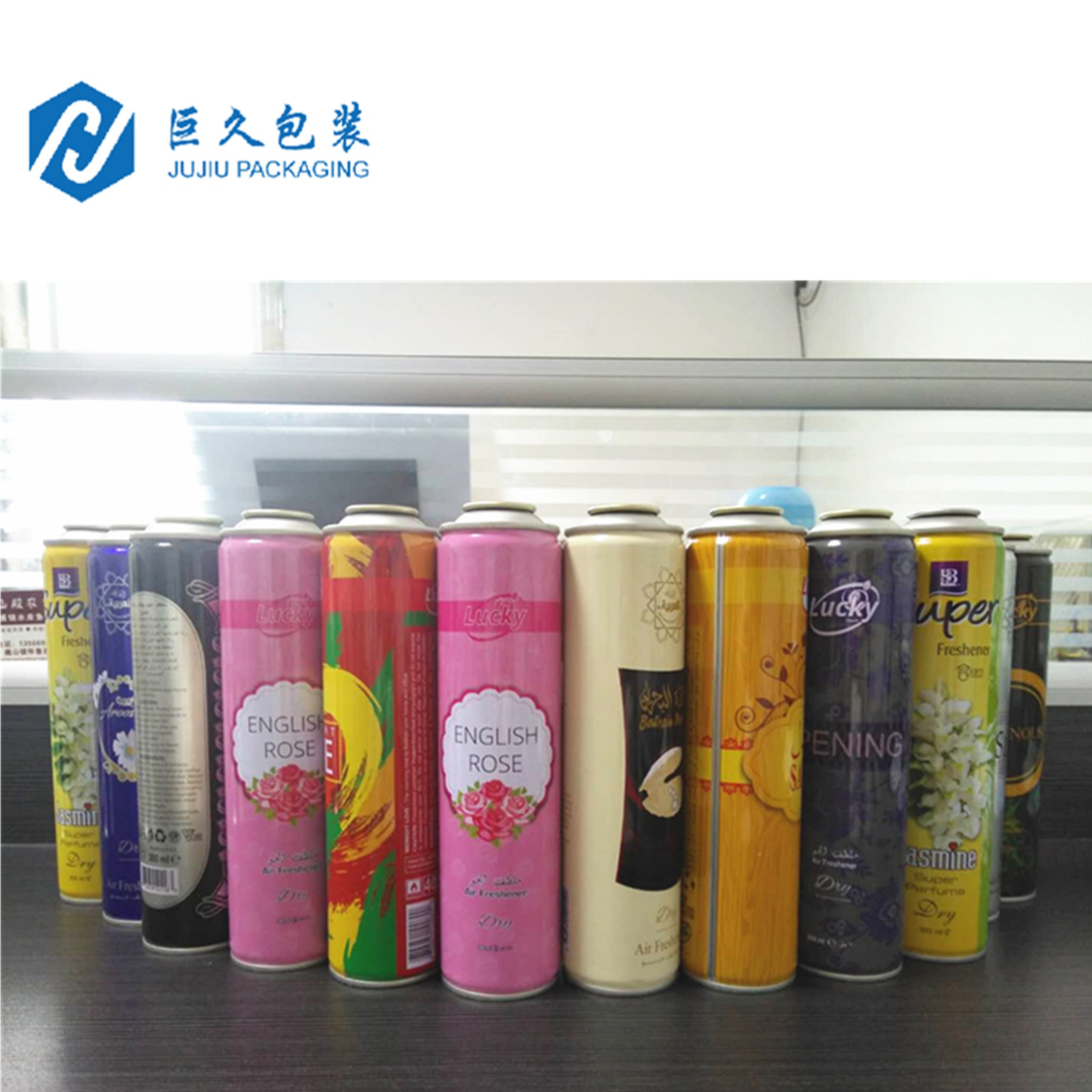 Free sample custom printing blank refillable empty aerosol aerosol spray can refill