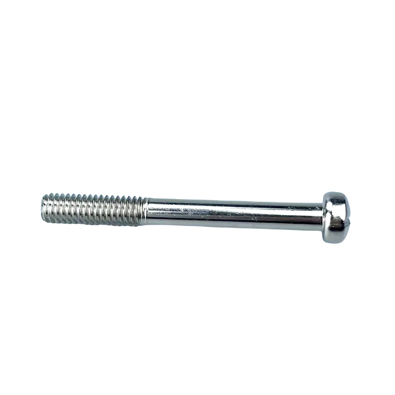 Slotted flat pan head bolt stainless steel truss umbrella mushroom head slotted bolt