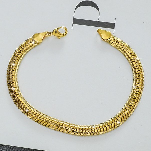 Vietnam Sand Gold Scallop Bracelet 3D Hard Gold Plated Jewelry Women'S Sand Gold Ladies Watch Bracelet Fine And Durable