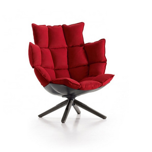 High profile shell chair Husk office lounge chair Hotel metal sofa chair