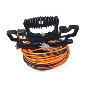 12/3 150ft Power Retractable Electrical Outdoor 220v Heavy Duty Waterproof Multi Socket Extension Cord