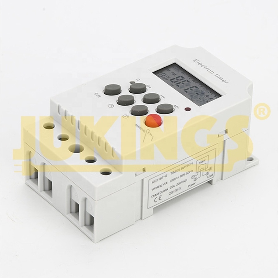 Manufacturer KG316T-II lcd light Industrial timer digital timer programmable electric timer switch