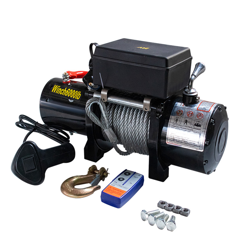 12v 9500lbs Winch Oem 4x4 Wholesale 9500lbs With Synthetic Rope 4x4 Offroad Accessories Electric Winch