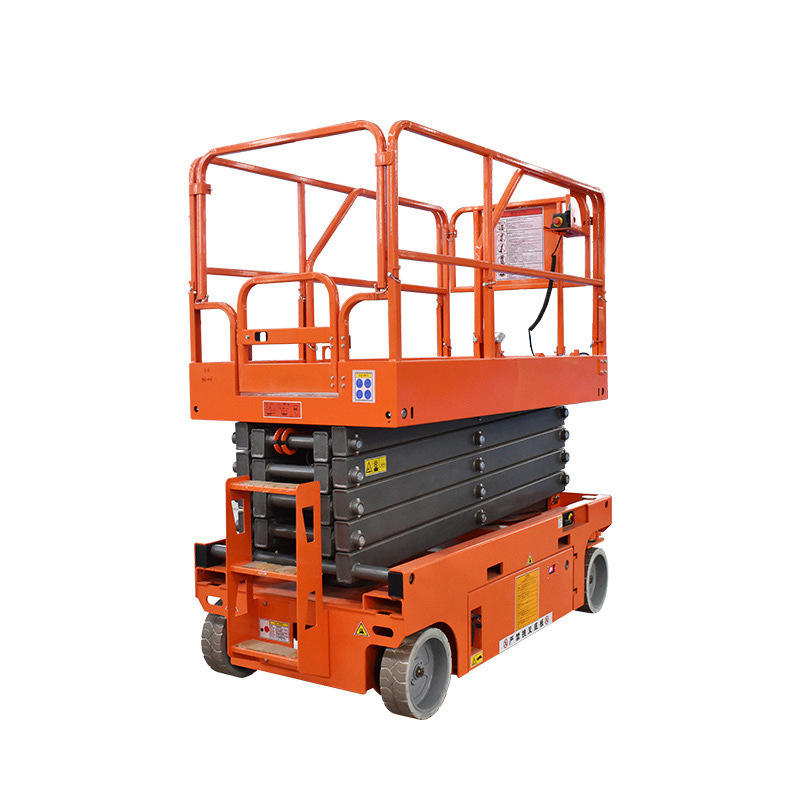 High Quality Aluminum Aerial Work Platform Hydraulic Small Vertical Lift Ladder Mobile Single Lift